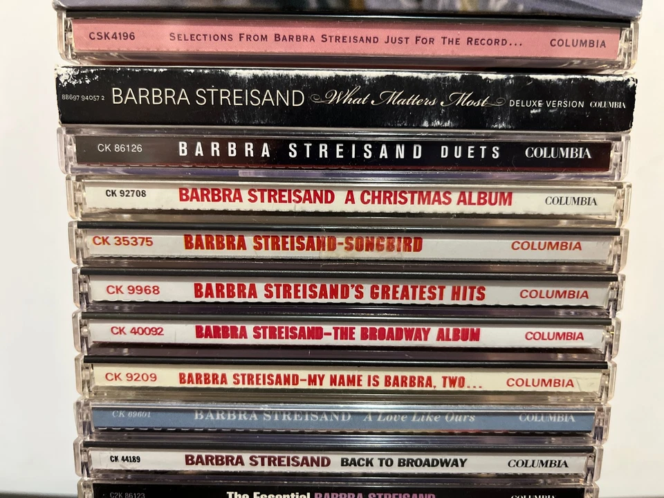BARBRA STREISAND CD Lot (22) - Compact Disc CD - EX Condition - Image 3 of 4