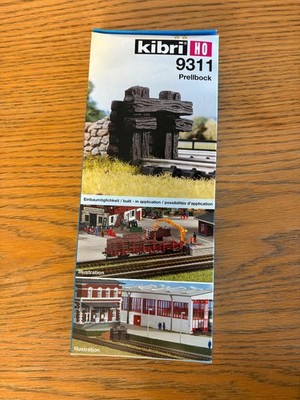 Kibri 9311 Prellbock H0 Bausatz OVP