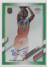 2021-22 Chrome OTE Overtime Elite Green Refractor 56/75 Bryson Warren Auto 0s55