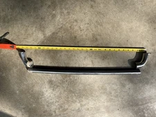 3558130c91 International Bright B-Pillar Grab Handle With End Brackets Fits HX