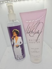 WHITNEY HOUSTON 1-Body Lotion 6/Oz  1-Sheer Mist 8/Fl Oz Lmtd Edition BodySpray