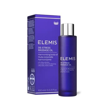 Elemis De-Stress Massage Oil Harmonising Body Oil 100 ml New Sealed Exp. 2028