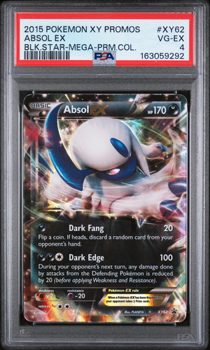 Absol-EX graded PSA 4 for sale on eBay