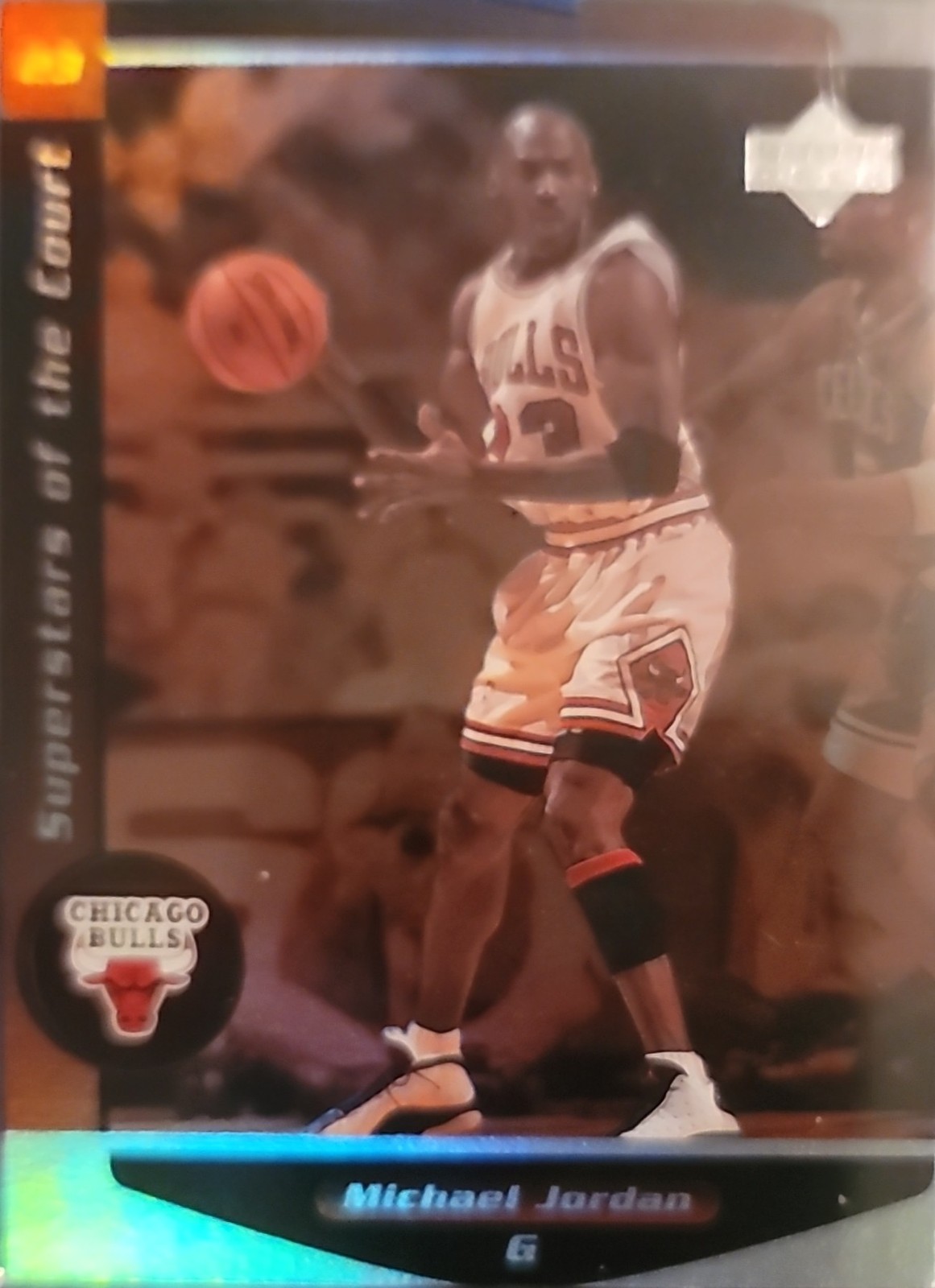 1998 Upper Deck Ovation Superstars of the Court#C1 Michael Jordan