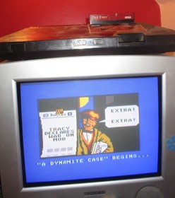 Sega Master System   DICK TRACY     w/Cartridge & Box (CB)