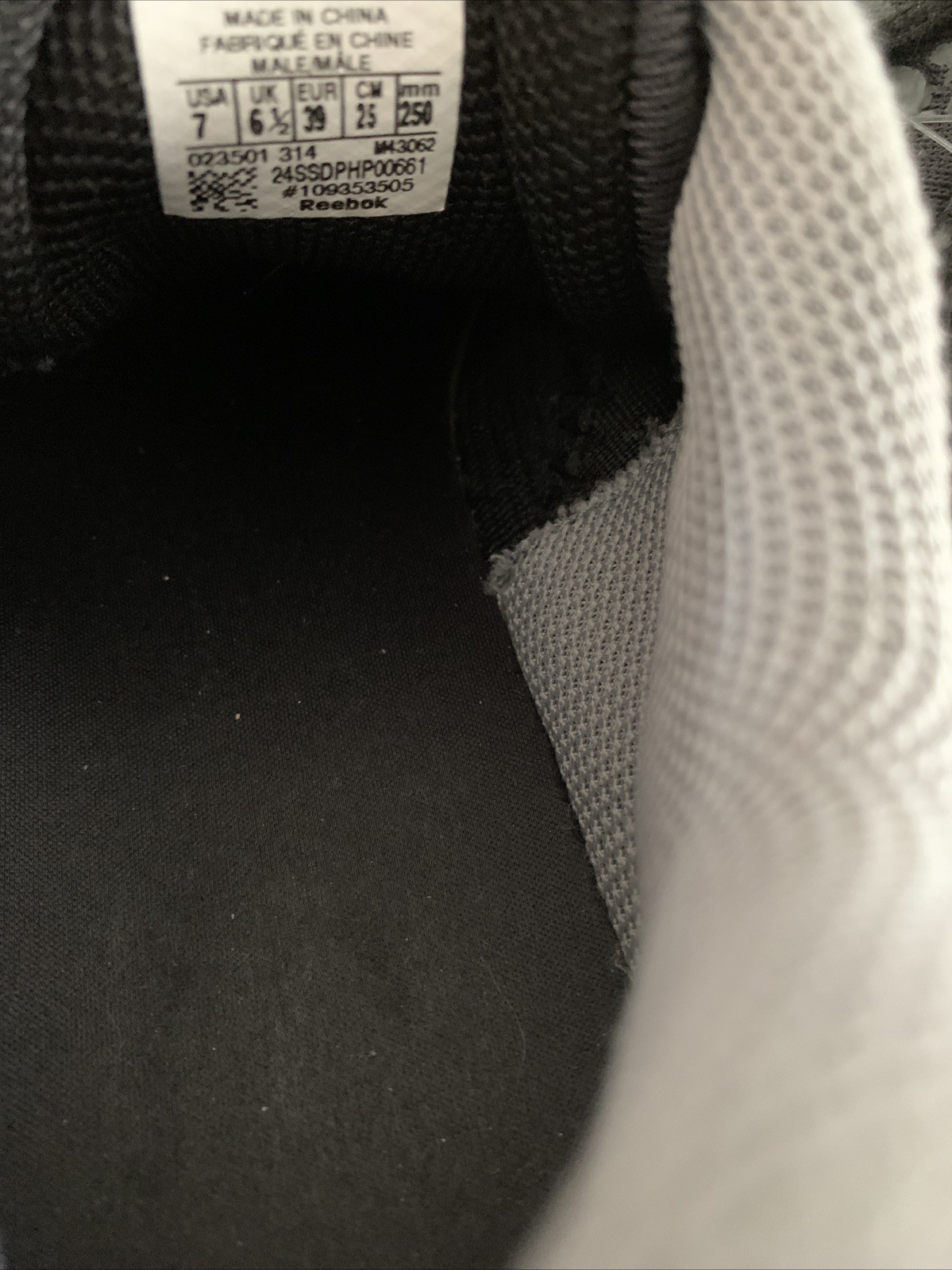 Men’s US 7 REEBOK ATV 19 Gray Black  All Terrain Running Shoes Drip Splatter thumbnail 15