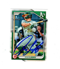 Ryan Lasko 2024 1st Bowman signed autograph baseball card BP-105 d