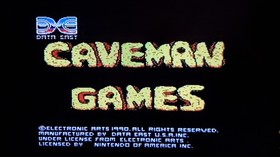 Caveman Games (Nintendo NES, 1990) Tested - Retro Gaming