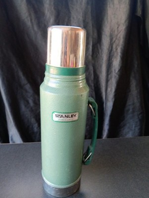 Stanley Classic Thermos Bottle Green with Handle And Cup. Built For Life