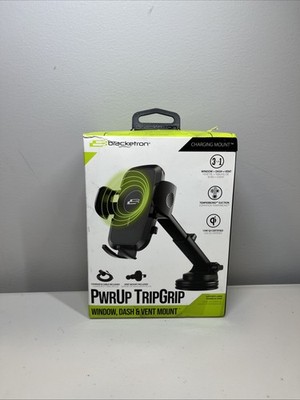 Bracketron PwrUp TripGrip Window/Dash Mount - Black