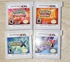 Pokémon Omega Ruby, Sun, X, Y 3DS fully tested and authentic