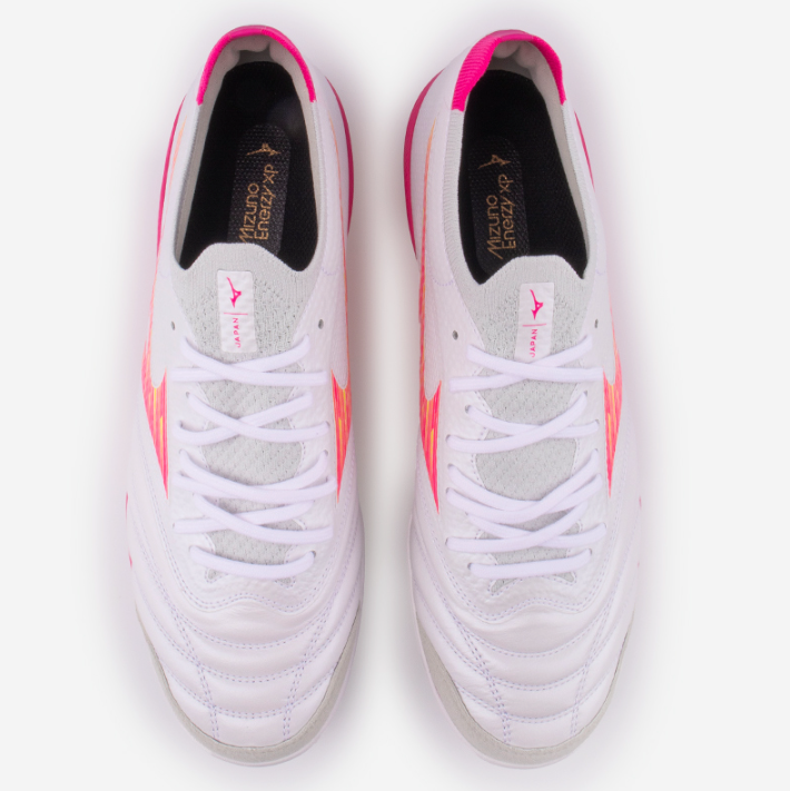 Mizuno Morelia Neo Sala β Japan TF Soccer Shoes White Pink Tetra