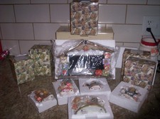 Cherished Teddies Halloween Beary Scary House w5Bears NATALIE/BARRY/SULLIVAN/HON