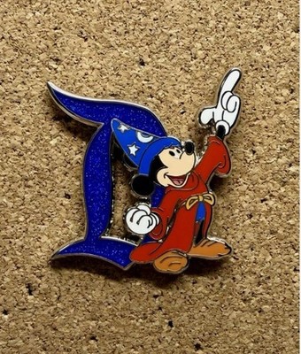 (RARE) Sorcerer Mickey Fantasia Fantasy Disneyland D Pin - Limited Edition 100