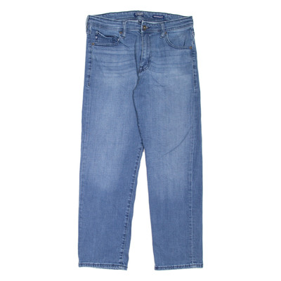 CHAPS Herren Jeans Blau Slim Gerade Stone Wash W31 L30