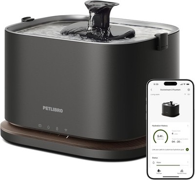 PETLIBRO Upgrade Cat Water Fountain Cordless App Monitoring