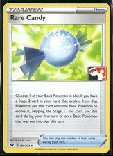 Rare Candy Normal Uncommon SWSH01: Sword & Shield Base Set 180/202 NM