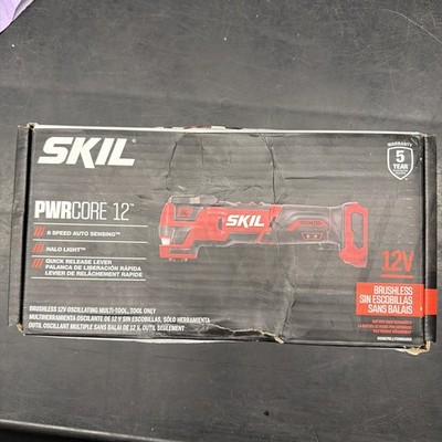 NEW! SKIL PWRCORE 12 Brushless 12V Cordless Oscillating Multi Tool ONLY OS592701