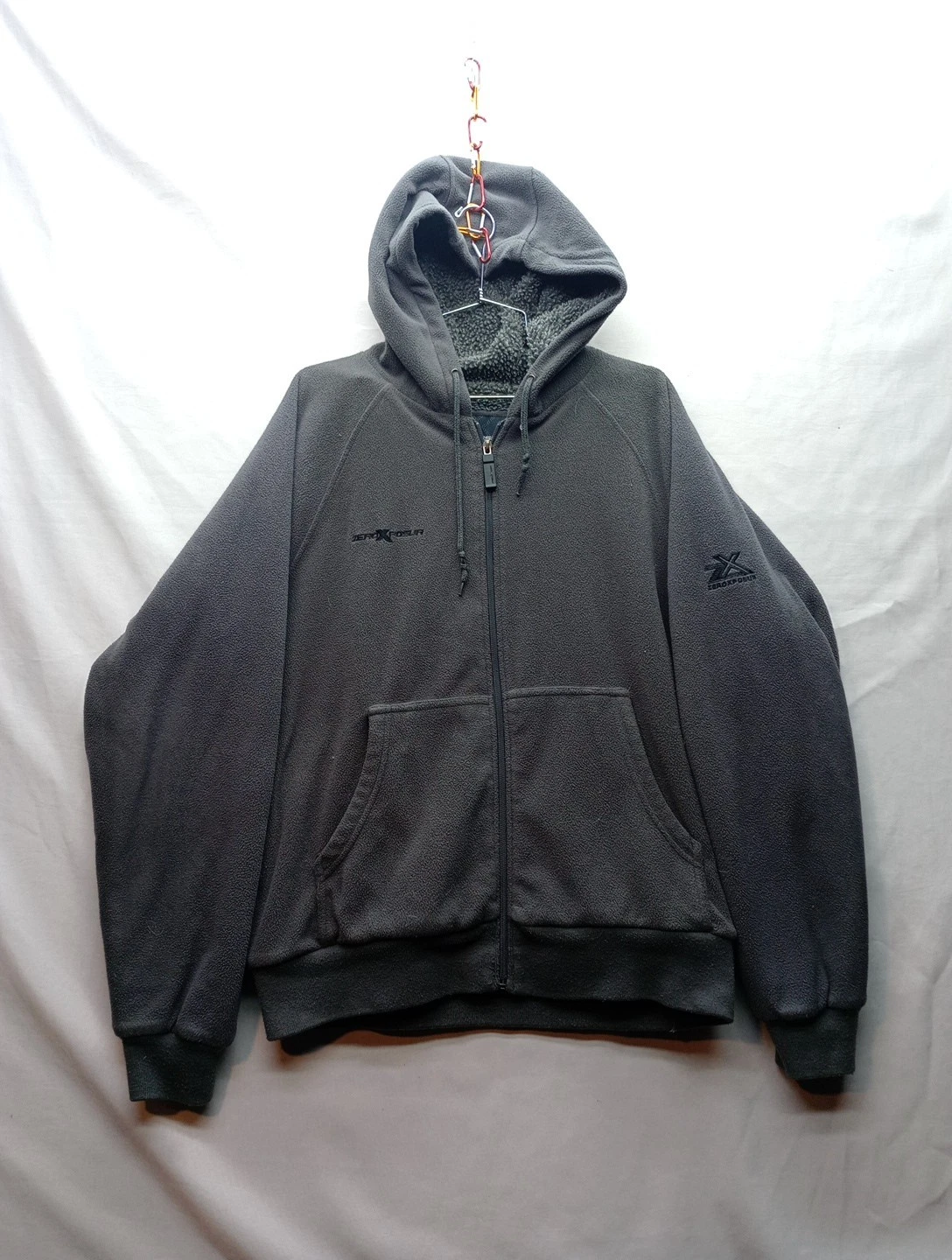 Zeroxposur Evolution Captured Hooded Fleece/Fleece Lined Size Large Mens