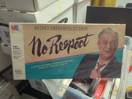 Vintage Sealed  Rodney Dangerfield No Respect Board Game 1985 Milton Bradley