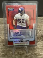 CHAD GREENWAY 2006 Topps Finest Red Refractor Autograph Auto Rookie RC /399