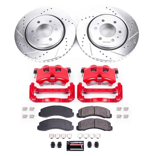 Power Stop KC3167A Disc Brake Pad/Caliper and Rotor Kit