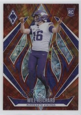 2024 Panini Phoenix Rookies FireBurst 214/350 Will Reichard #247 1mx3