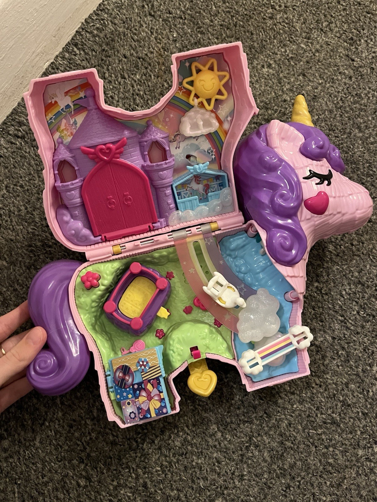Polly Pocket Mixed Bundle Dolls, Houses, Bags, Backpacks Huge Toy Set image 9