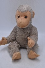 Vintage 1950s Mohair Monkey Chimp Fully Jointed Glass Eyes Soft Toy