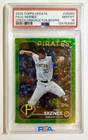 2024 Topps Update #US288 PAUL SKENES Green Foilboard /499 Rookie Debut PSA 10 RC