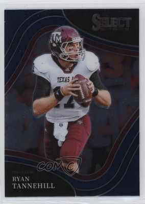 2022 Panini Select Draft Picks Field Level Blue Ryan Tannehill #156 w1s