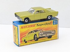 Matchbox Superfast 31 Lincoln Continental - Vnm/Boxed 
