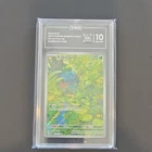 Bulbasaur 166/165 Scarlet & Violet 151 Illustration Rare Holo Eng TAG 10