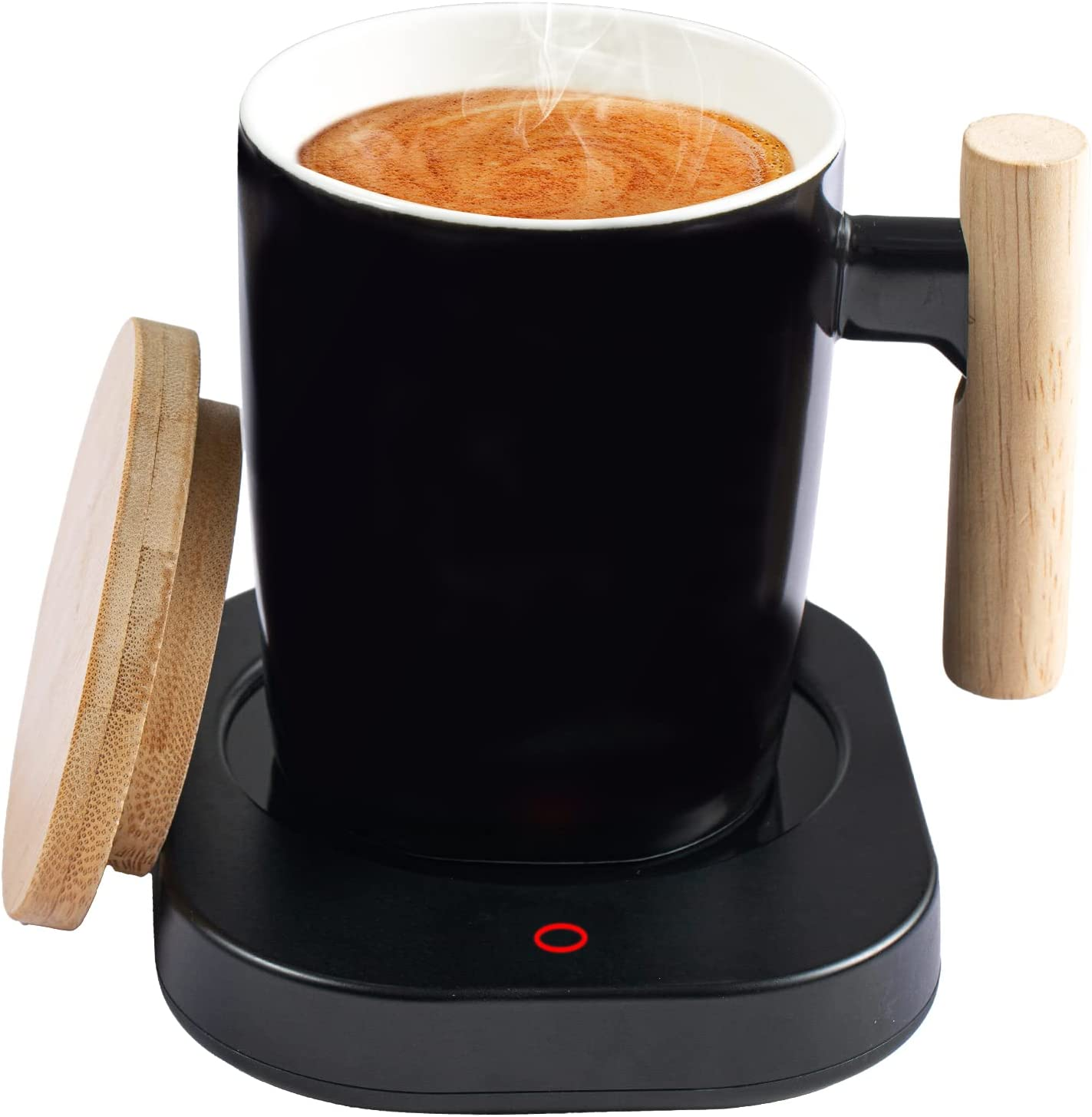 Coffee Warmer & Mug Set, Cup Heater for Desk Temperature Control and Smart Auto