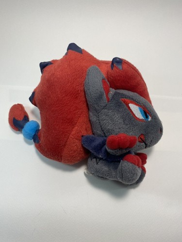 Muñeca de juguete de peluche 2010 Zoroark Pokémon Banpresto 6" Japón Zorua A127 - Imagen 3 de 6
