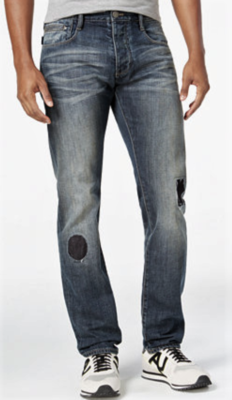 Armani Jeans Men's Regular-Fit Rip & Repair Jeans, W29 | eBay