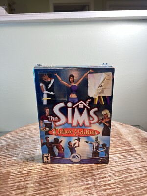 THE SIMS DELUXE EDITION PC 2002 2-DISC SET READ