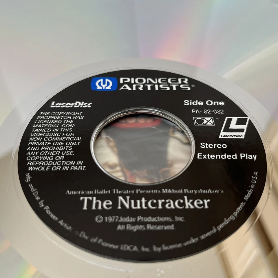 The Nutcracker Mikhail Baryshnikov Pioneer Laserdisc Stereo - Image 2 of 4