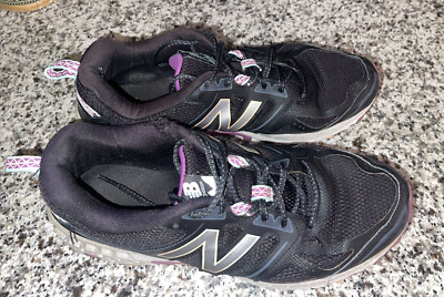 New Balance 412 V3 All Terrain Trail Running Shoes Womens 11 Black Purple Note!