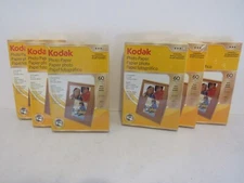6X Kodak Printer Photo Paper Instant Dry 60 Glossy 4"x6" Each 360 Sheets Total