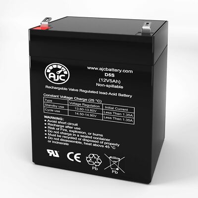 Razor Powerrider 360 Electric Tricycle 12V 5Ah Scooter Battery - This Is An Ajc Brand® Replacement (740737337146)