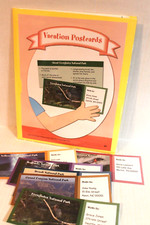 Evan-Moor Writing Center Activity "Vacation Postcards" Grades 2-3