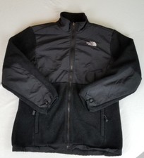 The North Face Girls XL Black Denali Fleece Full Zip Jacket Polartec