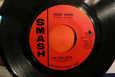 Frankie Valli / Valli Boys, Hurt Yourself / Night Hawk, Smash S 2015, 1965 Soul