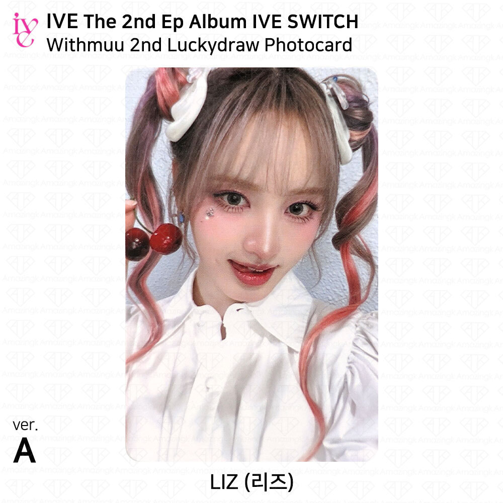 IVE The 2nd EP Album IVE SWITCH Withmuu 2nd LuckyDraw IVE The 2nd EP Album IVE SWITCH Withmuu 2nd LuckyDraw