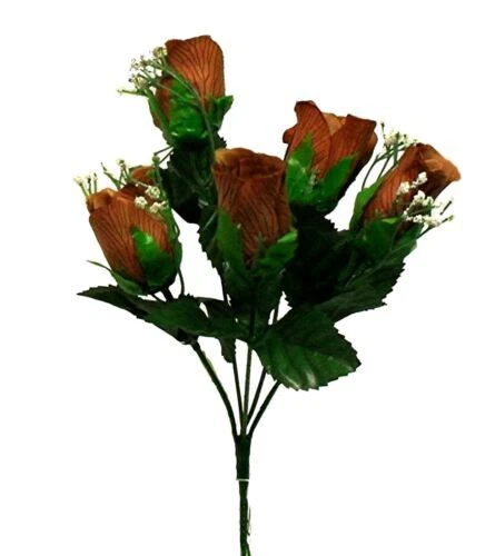 Brown Silk Wedding Bulk Flowers