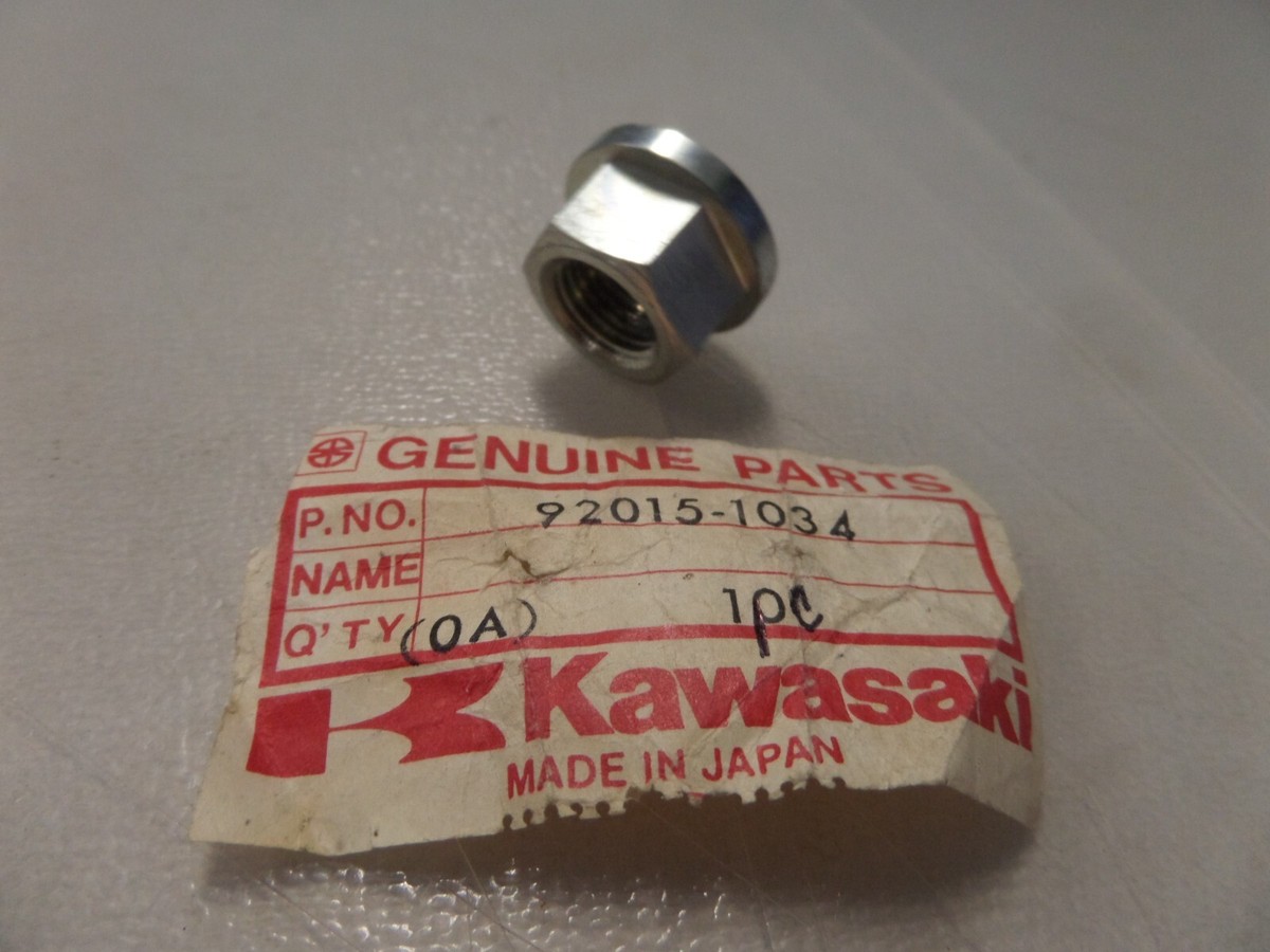 NOS Kawasaki OEM Nut 12mm 1980 KDX80 1983 KD80 1979-1981 KX80