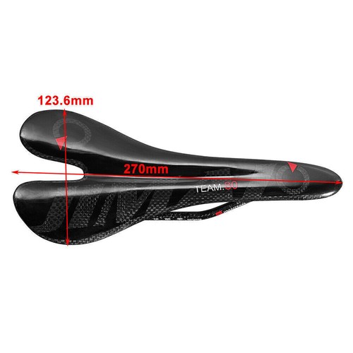 Vollcarbon Fiber Komfortabler Sitz Sattel für Rennrad MTB Muti-Color 1 Stück - Bild 3 von 21