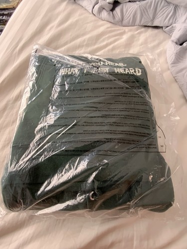 GRATEFUL DEAD “THE MUSIC NEVER STOPPED” F GREEN HOODIE IN 3XL. MINT & SEALED. - 第 5/5 張圖片