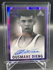 Ousmane Dieng Leaf Gold Rookies Numbered /20 RC Rookie Card Signature Auto NBA